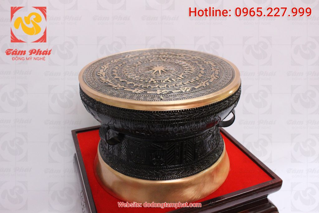 Trống đồng Ngọc Lũ đường kính 40 cm