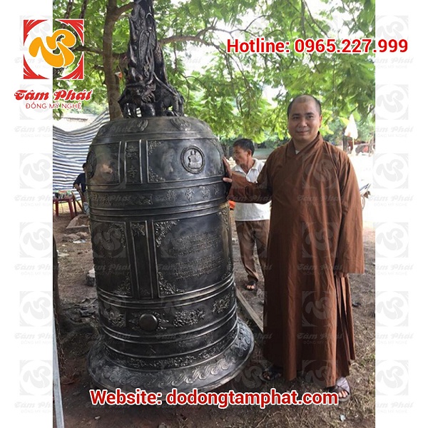 lễ đúc đại hồng chung chùa Phổ Nghiêm Nghi Lộc Nghệ An