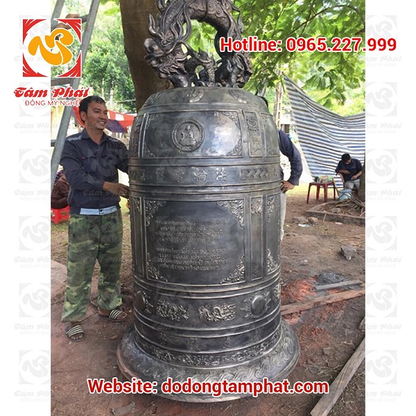 lễ đúc đại hồng chung chùa Phổ Nghiêm Nghi Lộc Nghệ An