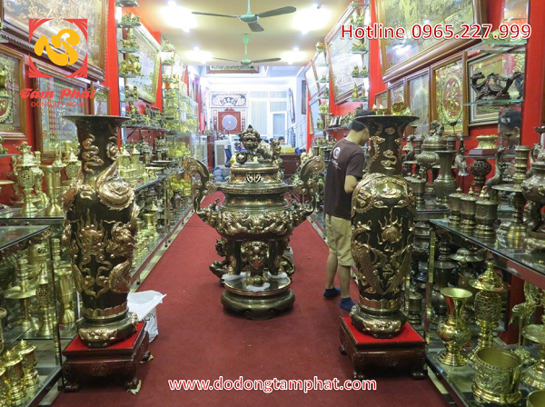 cách bày đỉnh đồng