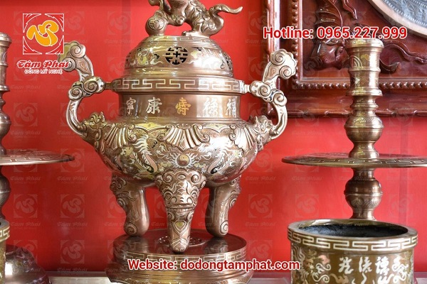 đồ đồng thờ cúng Tâm Phát