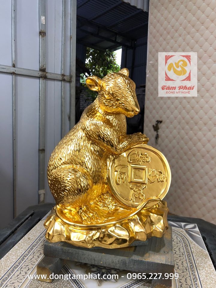 Những mẫu chuột vàng phong thủy ấn tượng, ý nghĩa cho năm Canh Tý 2020