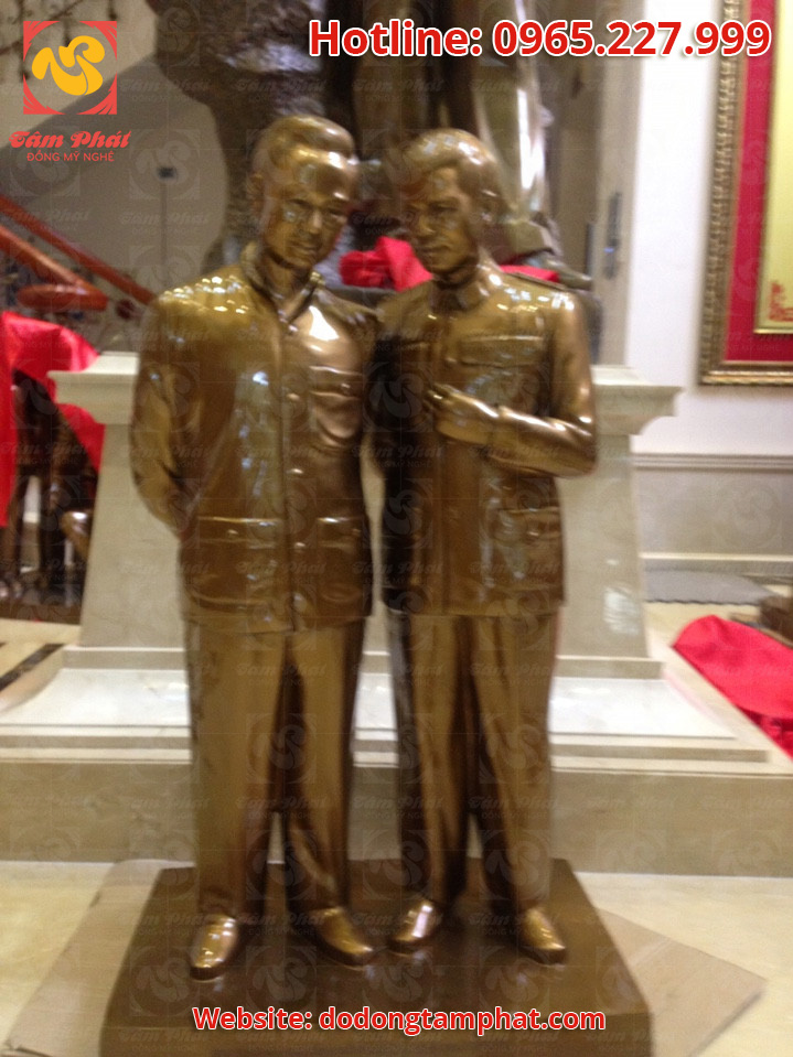 Đúc tượng chân dung bằng đồng - Tượng truyền thần