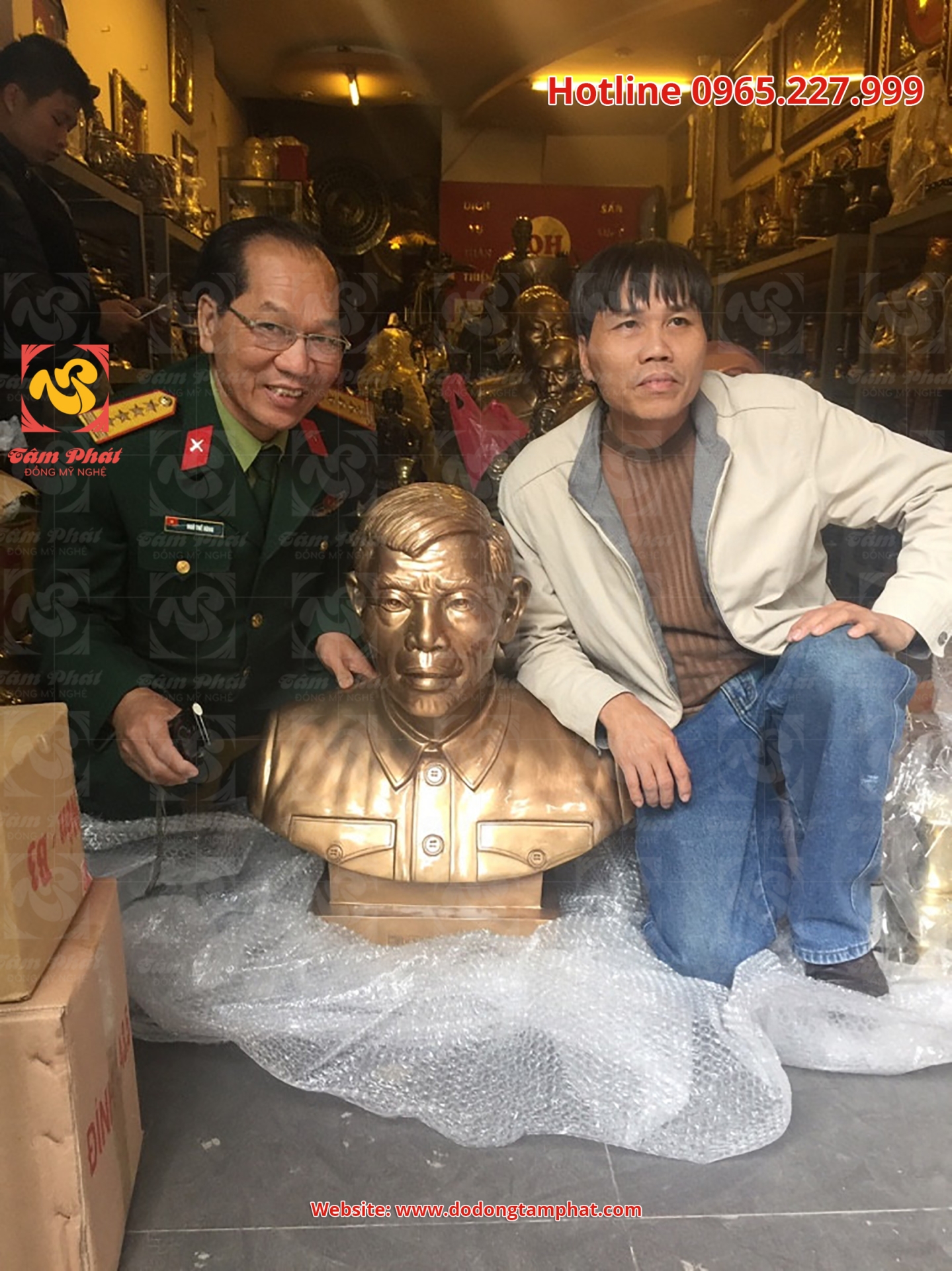 Đúc tượng chân dung bằng đồng - Tượng truyền thần