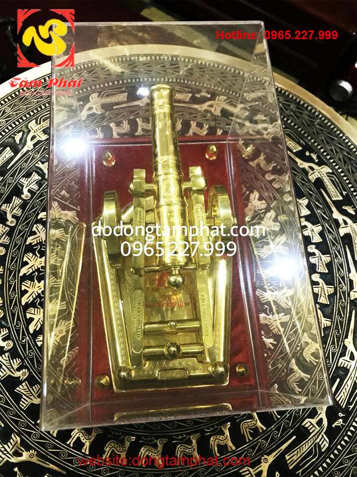 Pháo thần công mạ vàng 24K
