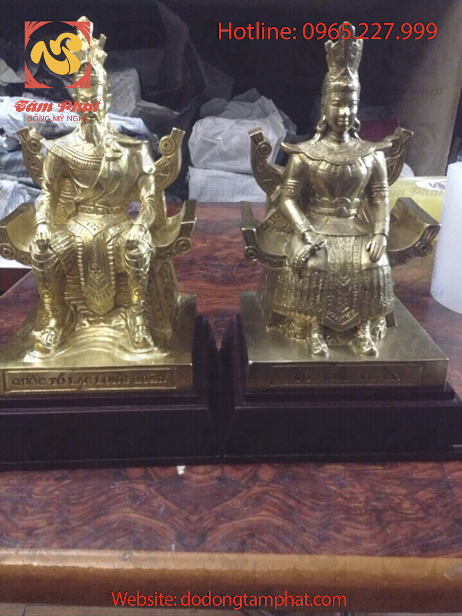 Tượng đồng quốc tổ Lạc Long Quân – mẹ Âu Cơ