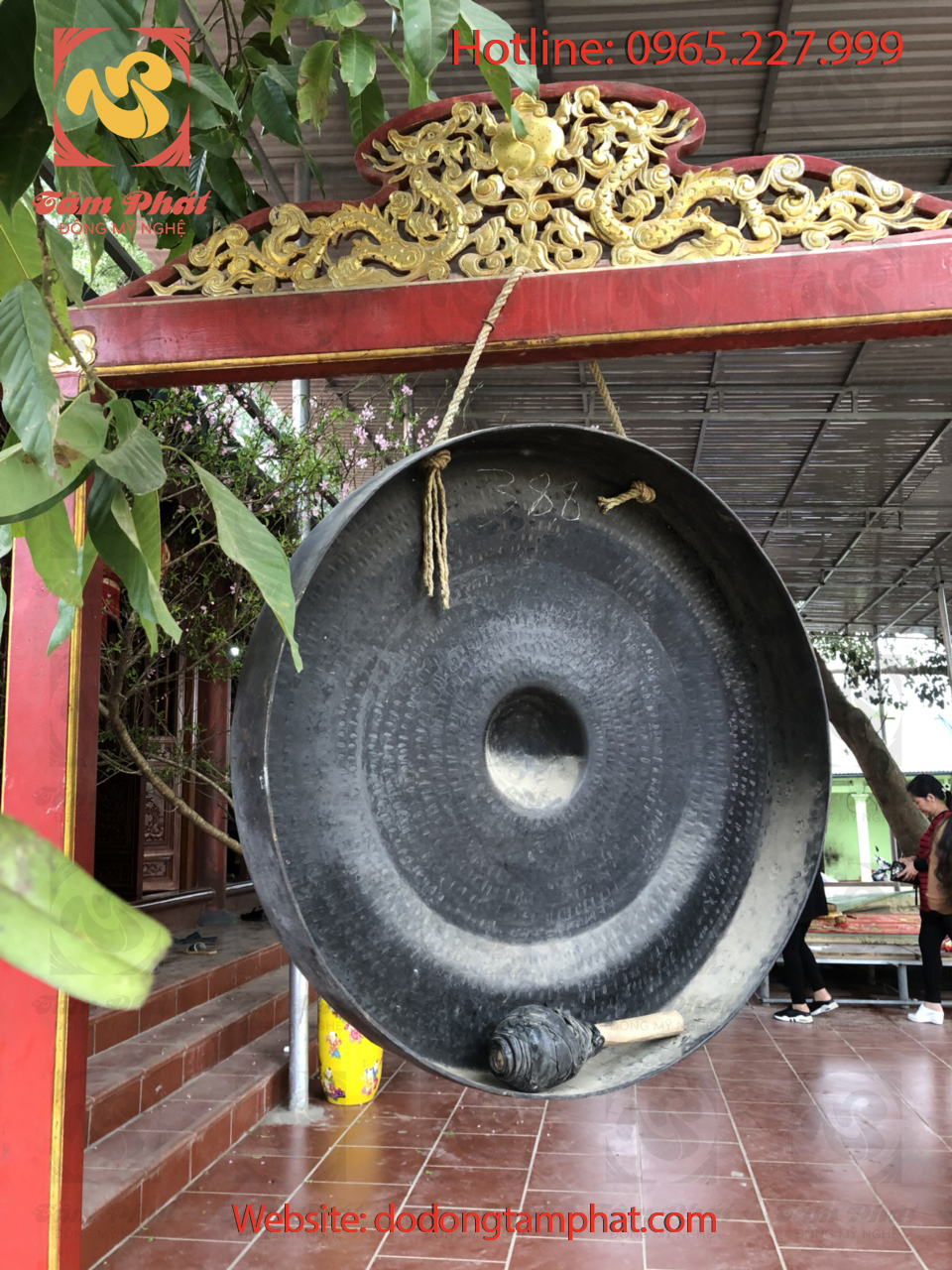 Chiêng đồng cao cấp tại Đồng mỹ nghệ Tâm Phát