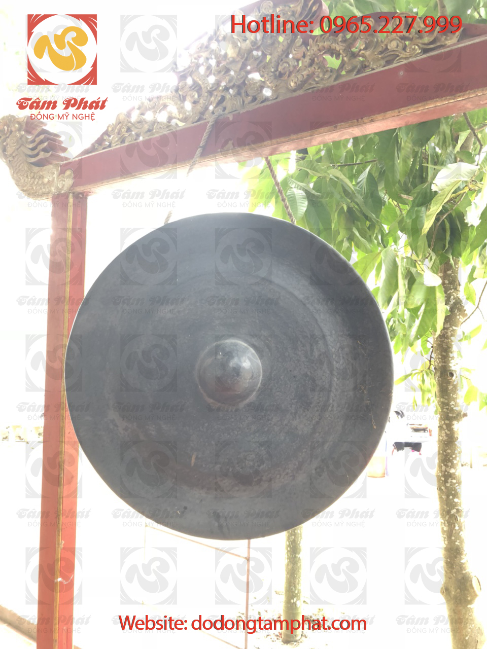 Chiêng đồng cao cấp tại Đồng mỹ nghệ Tâm Phát
