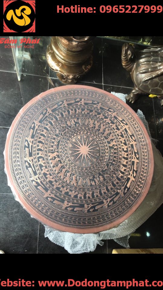 Quả trống đồng đường kính 80cm