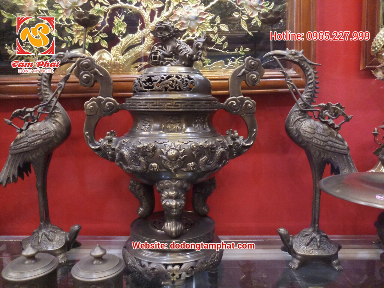 Bộ tam sự hun xanh giả cổ