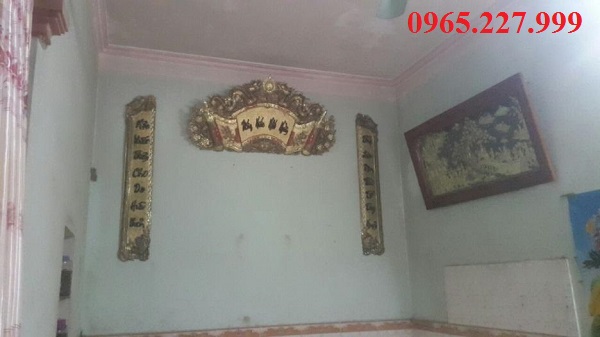 Hoành phi câu đối bằng đồng chủ đề Uống nước nhớ nguồn