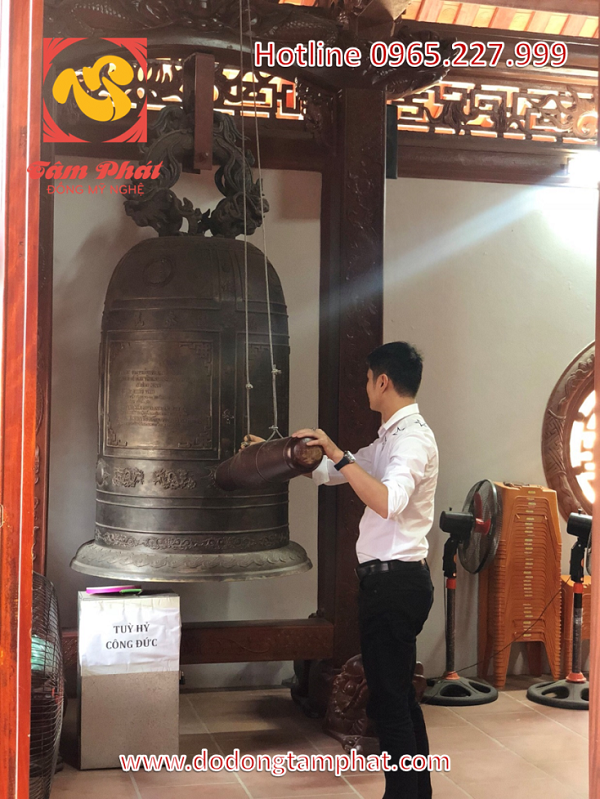 Đúc chuông đồng nặng 1 tấn tại các tỉnh
