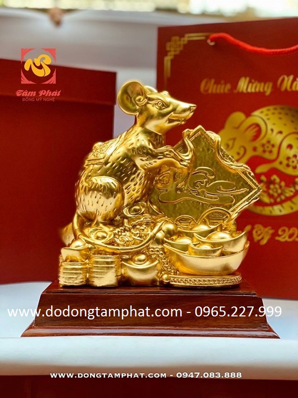 Các thiết kế chuột vàng Chiêu Tài cho năm Canh Tý