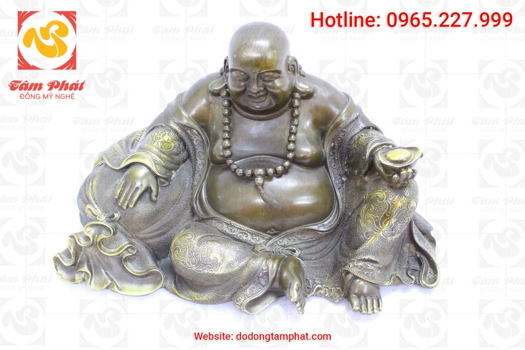  Tượng phật di lặc mạ vàng 