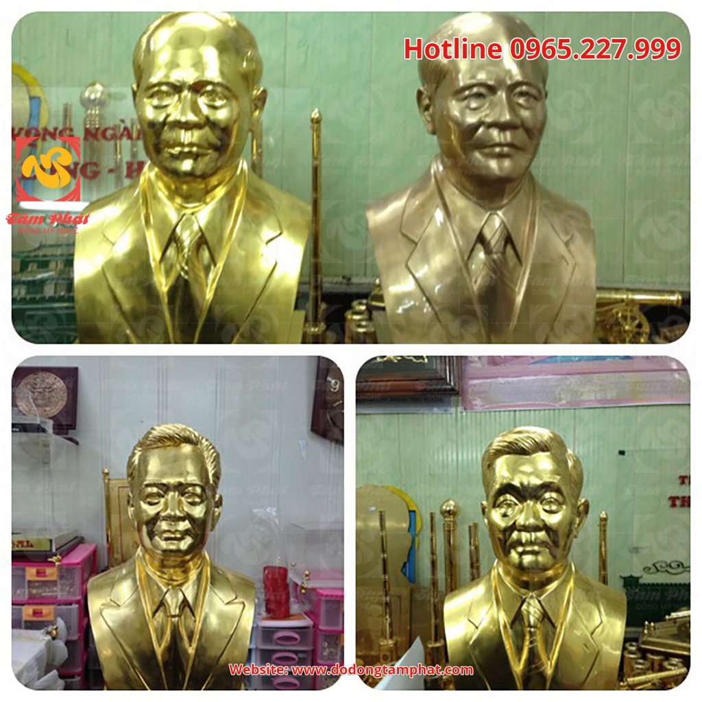 Đúc tượng chân dung bằng đồng-Tượng truyền thần