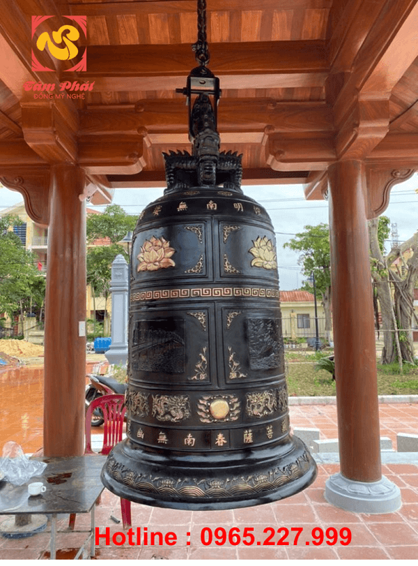 Đúc chuông đồng giá sản xuất - chuông đồng mẫu đẹp nhất hiện nay dành cho chùa.!!