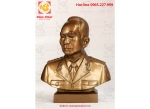Tượng đồng đại tướng Võ Nguyên Giáp bán thân cao 42 cm