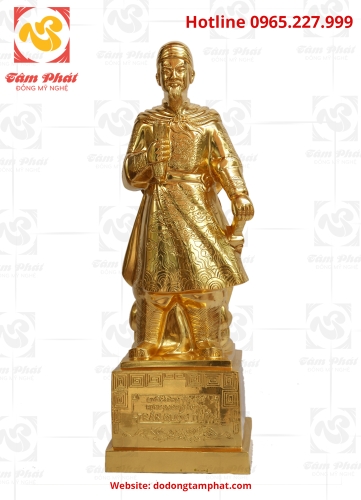 Tượng Bác Hồ vẫy tay chào cao 50 cm