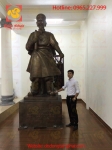 Tượng Trần Hưng Đạo bằng đồng