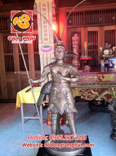 Tượng Tề Thiên Đại Thánh bằng đồng
