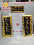 Các mẫu hoành phi cuốn thư bằng đồng cỡ nhỏ, ý nghĩa sâu sắc