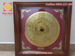 Tranh trống đồng treo tường đường kính 50cm hình thức đẹp mắt