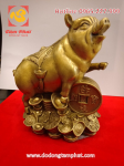 Tượng heo Chiêu Tài Tấn Bảo bằng đồng, hình thức đa dạng