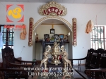 Bàn giao bộ đồ thờ đồng vàng và hoành phi câu đối tại nhà khách