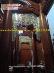 Lắp đặt các bộ cửa võng, cuốn thư cho nhà thờ họ - Cửa Lò Nghệ An