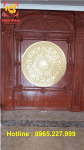 Mặt trống đồng đường kính 1m38 lắp đặt cho khách hàng