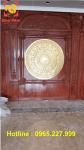 Mặt trống đồng đường kính 1m38 lắp đặt cho khách hàng