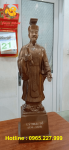 Tượng đồng Lý Thái Tổ cao 60cm màu sắc trầm mặc tinh xảo