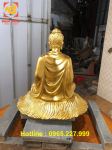 Tượng Phật Thích Ca cao 60cm dát vàng 9999 đẹp tôn nghiêm