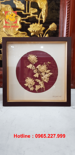 Những bức tranh đồng mạ vàng 24k nổi bật cho năm Tân Sửu 2021