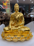 Đúc tượng Phật bằng đồng kích thước lớn phục vụ nhà chùa trên toàn quốc